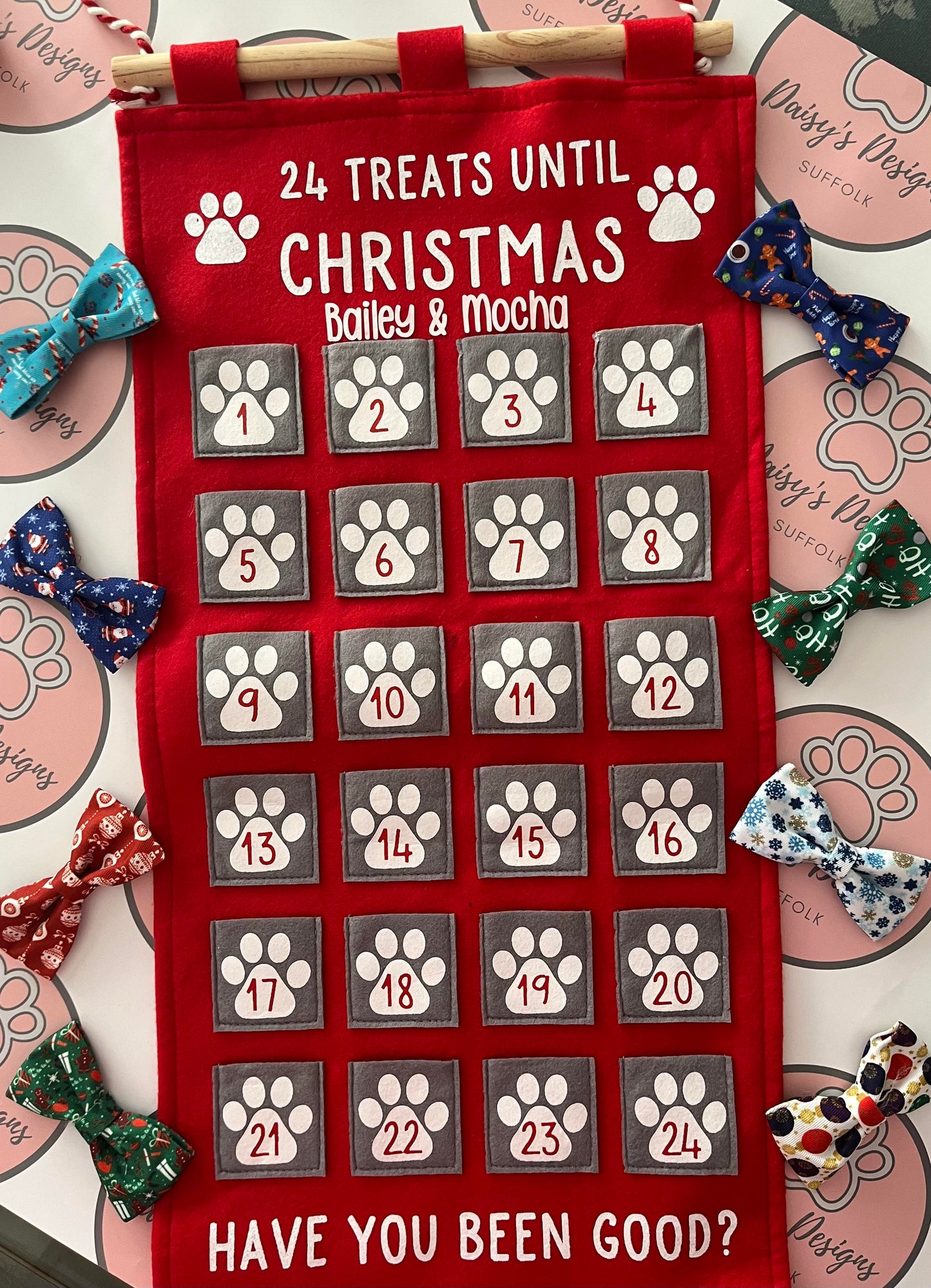 Dog Personalised Advent Calendar