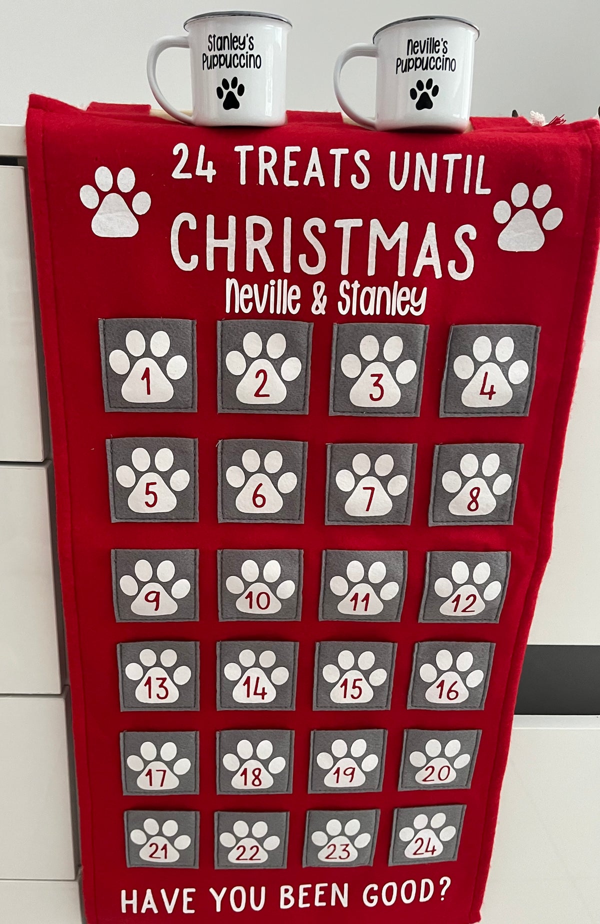 Dog Personalised Advent Calendar