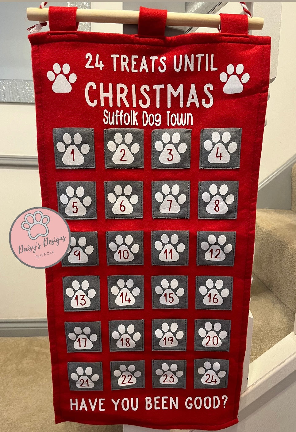 Dog Personalised Advent Calendar