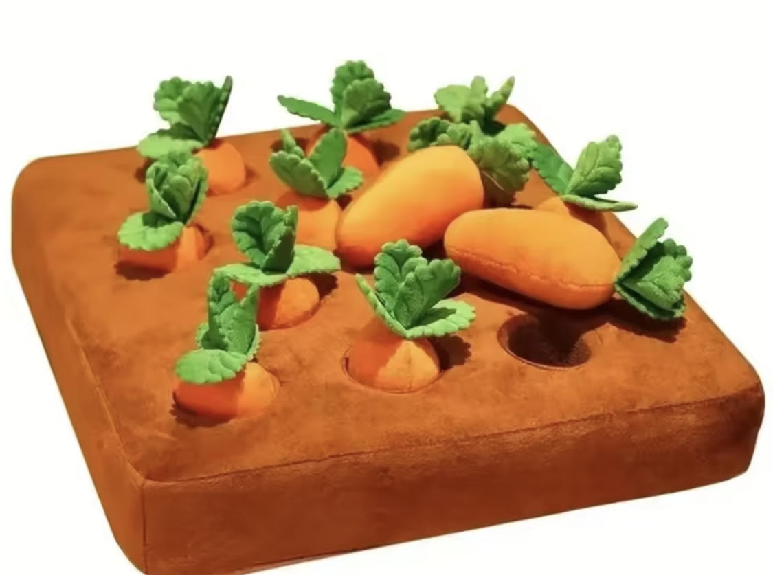 Carrot Patch Snuffle Treat Finder