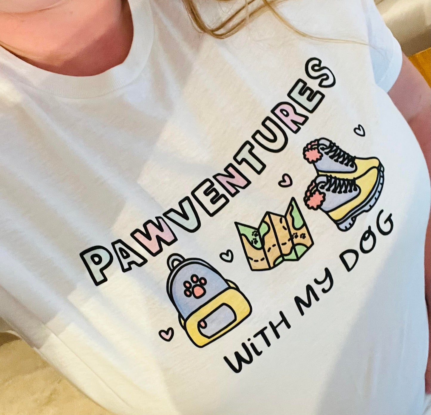 Pawventures T-Shirt – For Dog Lovers Who Love a Matching Outfit